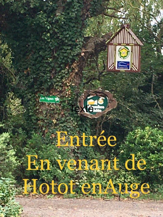 La Ferme Des Vignes Bed & Breakfast Hotot-en-Auge Екстериор снимка